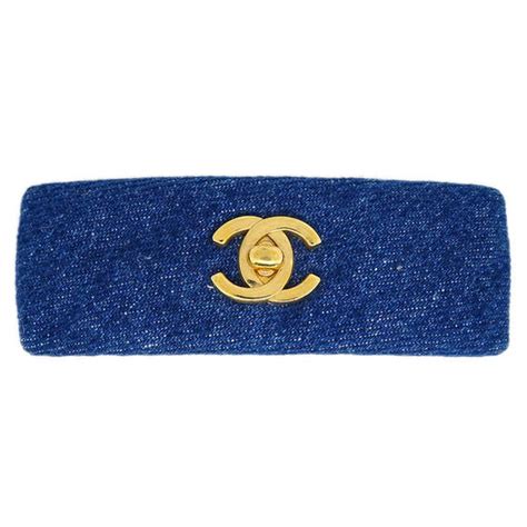 chanel hair barrette|Chanel turnlock barrette.